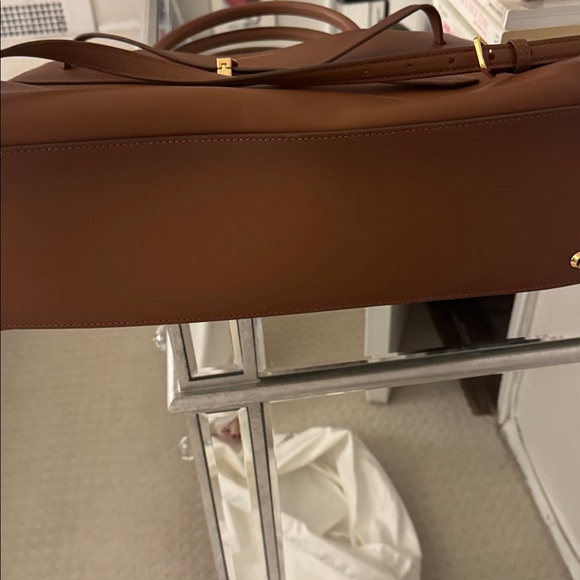 Veronica Beard Tan Leather Satchel - Picture 5 of 9